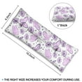 thumbnail image 4 of Floral Garden Butterfly Seatbelt Pillow - Post-Surgery Recovery Cushion for Mastectomy - Soft Car Travel Pressure Relief Pad, 4 of 7