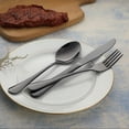 thumbnail image 4 of Portable Travel Utensils Reusable Silverware with Case for Fixing Tableware Pieces Stainless Steel Stable Flatware Set Camping Picnic Cutlery Set ( Set), 4 of 9
