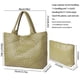 thumbnail image 3 of Bolso de mano JOTOFIT de piel vegana tejida para mujer con monedero, 3 of 8