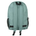 thumbnail image 6 of 19 Inch Two Tone Color Mesh Side Pocket Backpack for Camping, Commuting and Travel in Teal & Mint, 6 of 7
