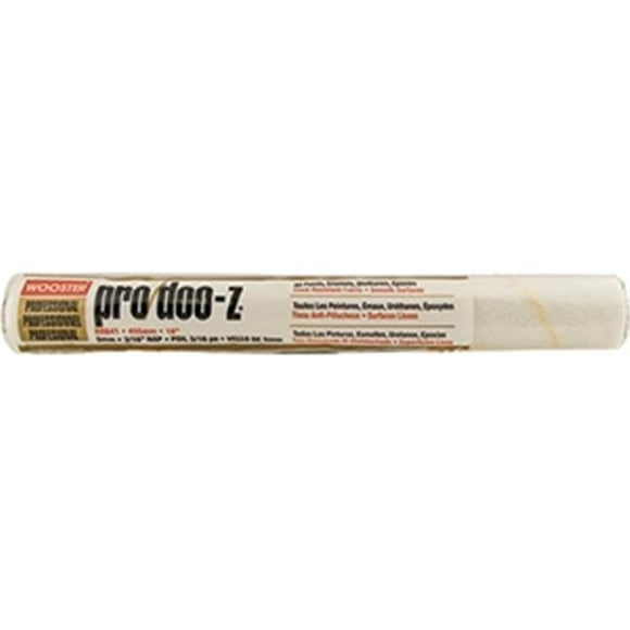 WOOSTER RR641 18 in. Pro Doo-Z 0.18 in. Nap Roller Cover
