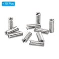 thumbnail image 3 of Unique Bargains Adaptateurs de Filetage Manchon Écrou Réducteur 10 Pcs M4x0.7 Mâle à M2.5x0.45 Femelle Écrou de Réparation 10mm, 3 of 7