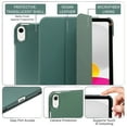 thumbnail image 4 of Body Glove Tablet Folio Case for iPad (A16) / iPad (10th generation) - Forest Green, 4 of 9
