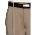thumbnail image 3 of RGM Men's Work To Weekend Microfiber Performance Traditional Fit Pleated Dress Pant, 3 of 3