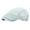 Light Gray, variant on Korean Style Hat for Women Summer Mesh Breathable Beret British Retro Hollow Peaked Cap Men Plain Forward Cap
