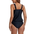 thumbnail image 3 of BIKINX Tankini Swimsuits for Women Plus Size Swimwear Tummy Control Two Piece Bathing Suits, 3 of 6