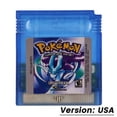 thumbnail image 5 of GBC Video Game Cartridge 16 Bit Games Card Blue Crystal Golden Green Red Silver Yellow USA/FRA/ITA/NOE/ESP Version, 5 of 5