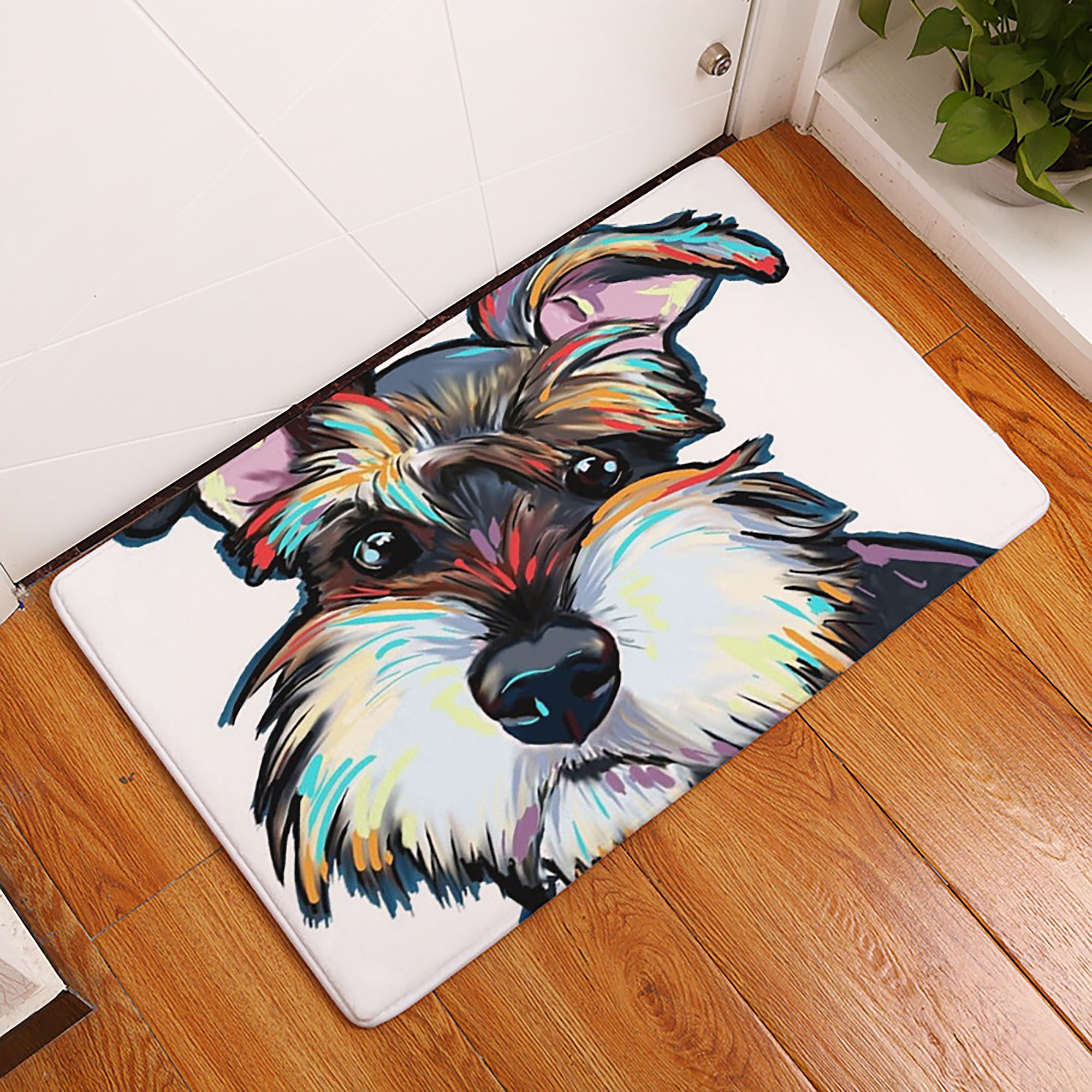Animal Print Doormats Home Entrance Floor Rug Nonslip Carpet Door Mat