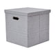 thumbnail image 2 of Fiudx Caja de Almacenamiento, Organizador de Tela Versátil, Elegante Diseño Beige, Gris y Caqui, Cesta Plegable Que Ahorra Espacio, para Uso En Casa o En La Oficina, Fácil de Limpiar y Mantener., 2 of 6