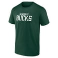 thumbnail image 2 of Men's Hunter Green Milwaukee Bucks #1 Dad Jersey T-Shirt, 2 of 3