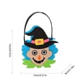 thumbnail image 2 of Gqtwoy Halloween Felts Candy Bucket, Multi Cartoon Design, Handheld Goodie Bag, Reusable Storage Tote for Halloween Parties, Festive Event Accessory, 2 of 6