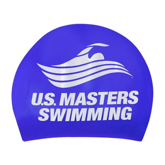 USMS Long Hair Silicone Swim Cap
