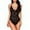 Black, variant on Avidlove Women One Piece Lingerie Deep V Sexy Lace Bodysuit