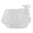 thumbnail image 2 of Washing Soap Dispenser Bowl, Ongmies 2 In 1 Double Layer Square Liquid Soap Dispenser with Pump, Dish Washing Soap Dispensers Bowl, 2 of 9