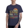 thumbnail image 1 of Camiseta vintage de papá de 1960, "El hombre, el mito, la leyenda", estilo Harajuku, regalo de cumpleaños de los 61, camiseta de manga corta, camiseta de algodón., 1 of 7