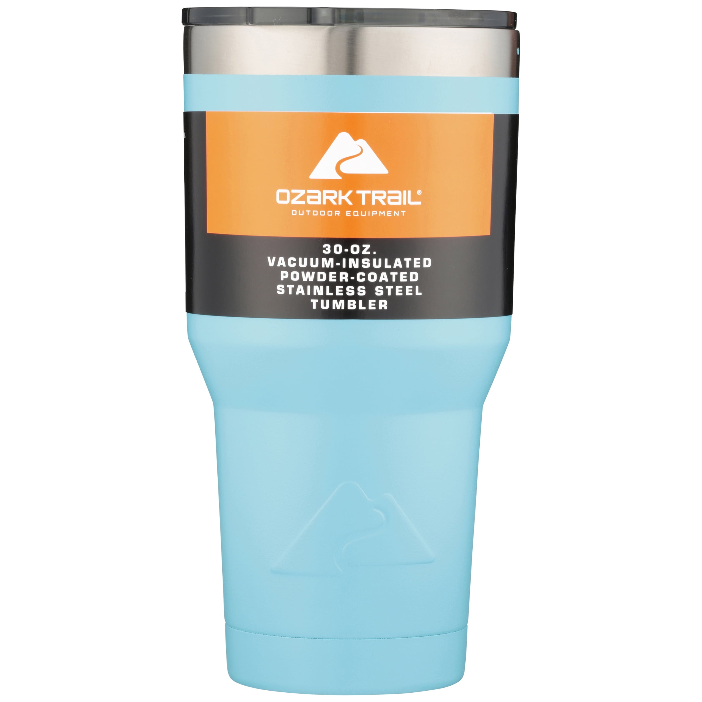 Ozark Trail Vacuumsealed Stainless Steel Tumbler Light Blue, 30 oz