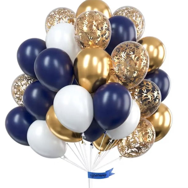 Nvzi Globos, 30 piezas de globos de confeti de 12 pulgadas y globos de látex morado y rosa metálico con cinta, baby shower, decoraciones para fiestas de bodas, R