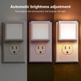 thumbnail image 6 of DAYBETTER LED Night Lights Plug into Wall 2 Pack, 0.5W Plug in Night Light with Auto Dusk to Dawn Sensor, Soft Warm White Nightlights for Bedroom, Kids Room, Kitchen, Stairway, Hallway, 6 of 8