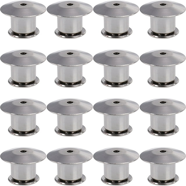 Miangastore 22Pcs Locking Pin Backs Keepers Locking Pin Backs Keepers Clothes Locking Clasps