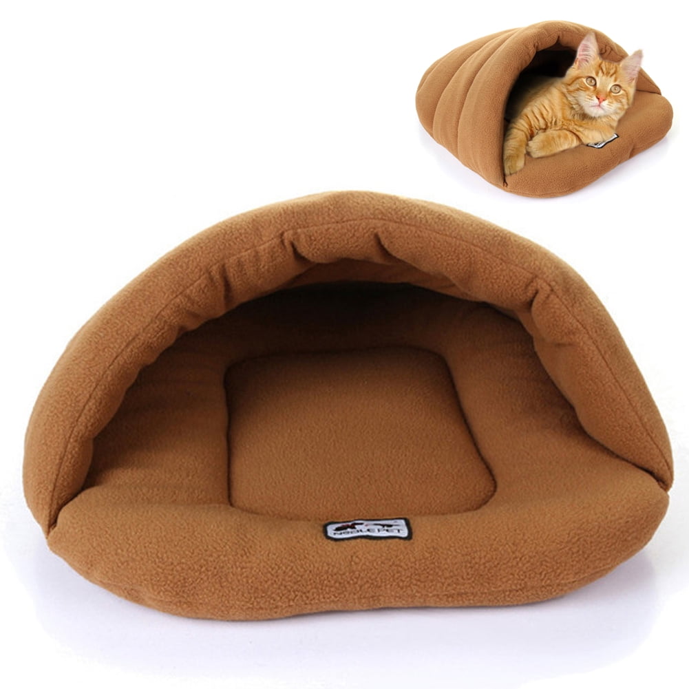 Soft Pet Bed Cat Dog Cave Nest Washable Nap Sleep Puppy Kitten Cushion House Pad 