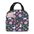 thumbnail image 1 of Balery Floral Rabbit Bolsa de Almuerzo Aislada – Caja de Almuerzo con Papel de Aluminio Grueso, Mantiene la Comida Fresca por 4 Horas, 1 of 8