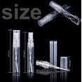 thumbnail image 3 of 60 Pack 3ml Mini Clear Plastic Spray Bottle Empty Cute Perfume Atomizer for Cleaning, Travel, Essential Oils, Perfume., 3 of 5