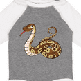 thumbnail image 4 of Inktastic Cute and Cuddly Ball Python snake Boys or Girls Long Sleeve Baby Bodysuit, 4 of 5