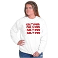 thumbnail image 4 of Betty Boop Girl Power On Repeat Women Plus Size Sweatshirt Brisco Brands 4X, 4 of 5