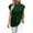 Green, variant on Women Mock Neck Cap Sleeve Kangaroo Pocket Top Loose Curved Hem Sleeveless Pullover for Summer Daily Lounge