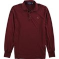 thumbnail image 1 of Polo Ralph Lauren Pima Rugby para hombre, rojo, grande, 1 of 1