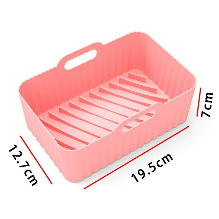 Tray Baking Basket Silicone Pot For NINJA Air Fryer Heating Baking Pan