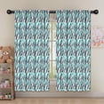 thumbnail image 5 of Leopard Print 52x63in(132x160cm) Curtains 2 Panels for Kids Bedroom, Window Drapes for Kids Boys Girls Bedroom Curtains Designed To Spark Joy and Creativity, 5 of 5