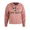 thumbnail image 1 of Disney - Sudadera Corta Chill de Mickey Mouse para Mujer (Rosa Intenso, Negro), 1 of 2