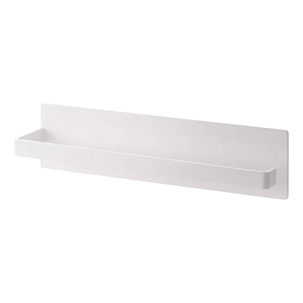 Soporte de rollo de papel magnético Perforación gratuita Percha de toalla de blanco Sunnimix soporte de papel de papel