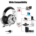 thumbnail image 5 of EEEkit Wired Gaming Headset Fit for PC/PS4/Xbox One, Noise Canceling Over-Ear Headphones with Mic, 5 of 7