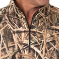 thumbnail image 6 of Realtree & Mossy Oak Men's Fleece Performance Camo 1/4 Zip Jacket, 6 of 7