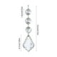 thumbnail image 3 of Juego de jarrones decorativos de plástico transparente y portavelas | 30 piezas para centros de mesa de bodas y hoteles | Soportes florales de 12 cm para eventos, 3 of 6