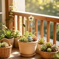 thumbnail image 6 of Japceit Metal Resin Ornaments with Cute Animals Swinging,funny Metal Resin Ornaments,Ironwork Home Decor Flower Pots,for indoor outdoor, 6 of 6