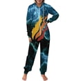 thumbnail image 2 of Prestonplayz Unisex Onesie Pajamas Zipper Jumpsuit Hooded One Piece Sleepwear for Family Mens Womens, 2 of 8