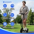 thumbnail image 2 of ZDZA 350W & 19MPH Electric Scooter for Adults, 12-21 Miles Range, 8.5' Foldable Escooter, 2 of 6