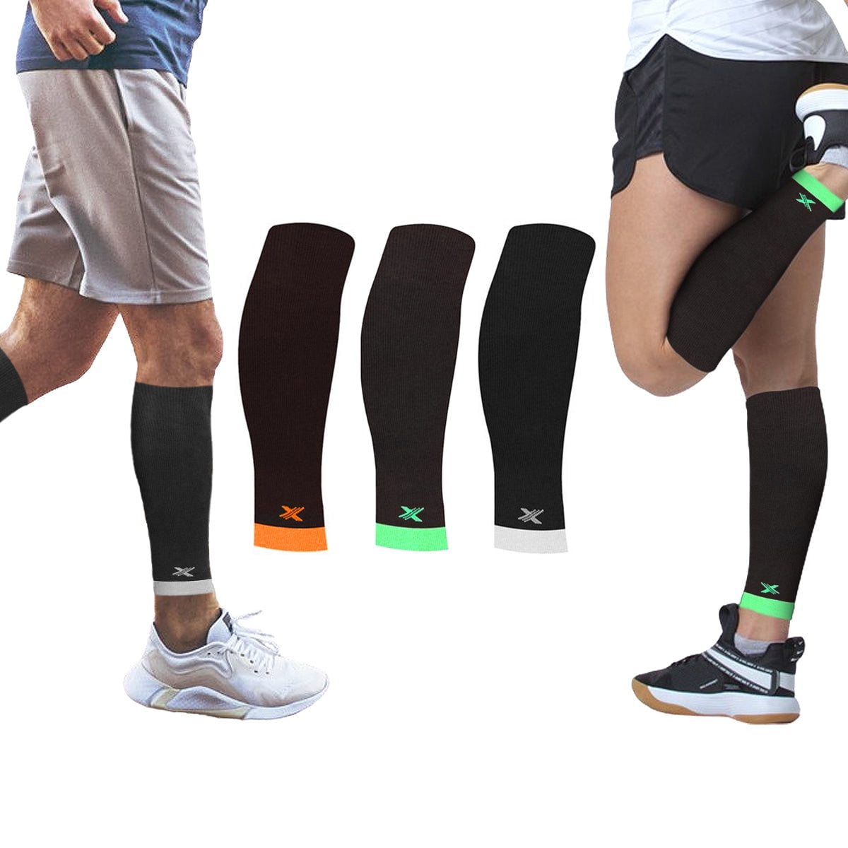 Elite Lightweight Calf Compression Sleeves (1-Pair)