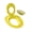 Yellow, variant on Giaone Cats Litter Training Systems With Balanced Base For Stable And Easy Disassembly In Flexible Layouts