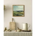 thumbnail image 2 of Drsoum Vintage Landscape Canvas Wall Decor The Vast Grassland Classic Painting Modern Farmhouse Kitchen Bathroom Office Decor 10x10in Natural Framed, 2 of 5