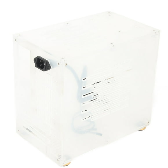 Mini ITX PC Gaming Case, Acrylic Mini ITX Case Hollow Cooling Clear High Utilization  for Desktop Computer