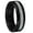 Black, variant on Tungsten Wedding Band Ring 8mm Men's Engagement Silver with 13 Cz Stone Inlay in Titanium Center