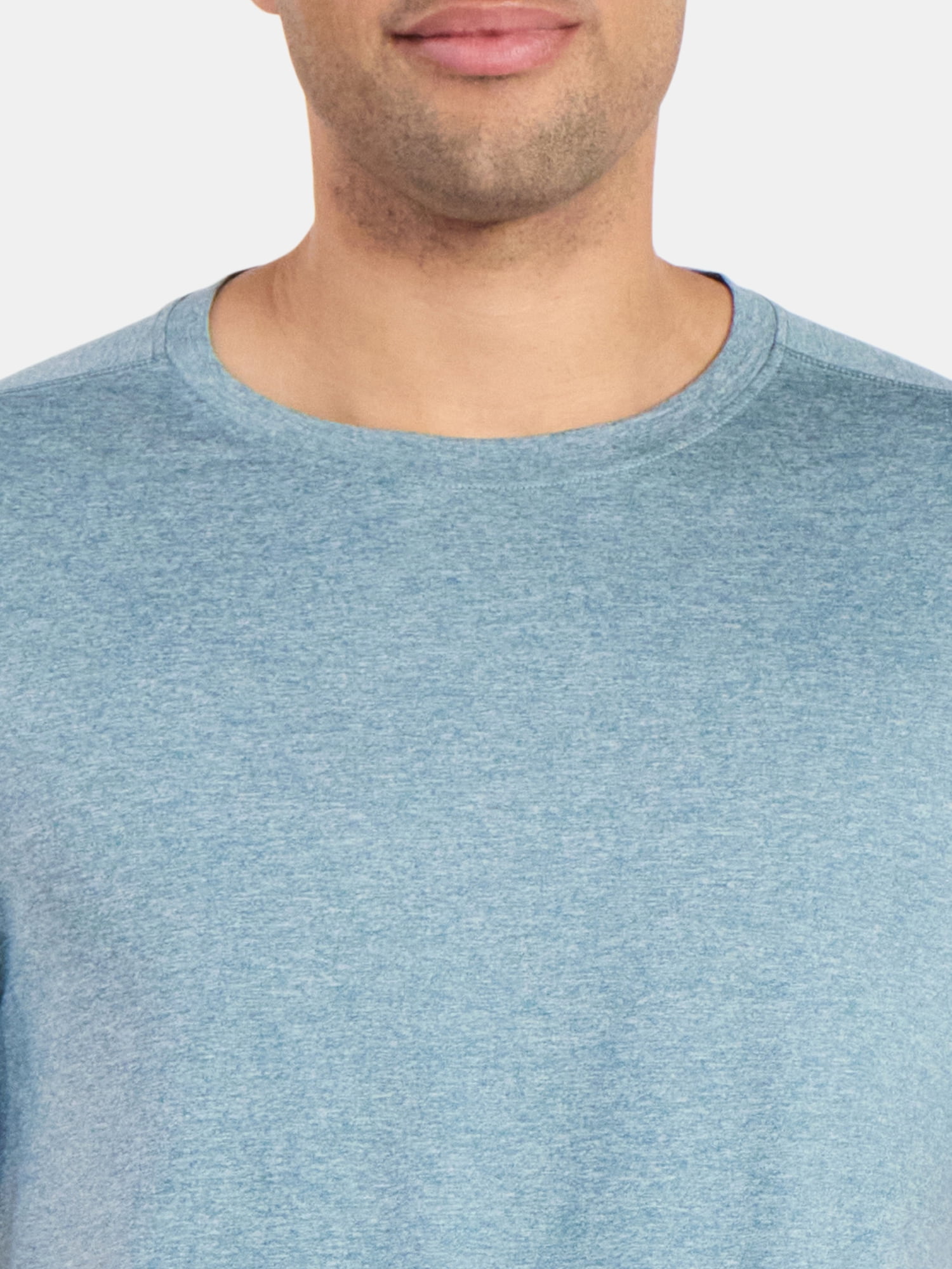 Athletic Works Men's and Big & Tall Men's Soft ButterCore Tee with Short Sleeves, Sizes S-5XL