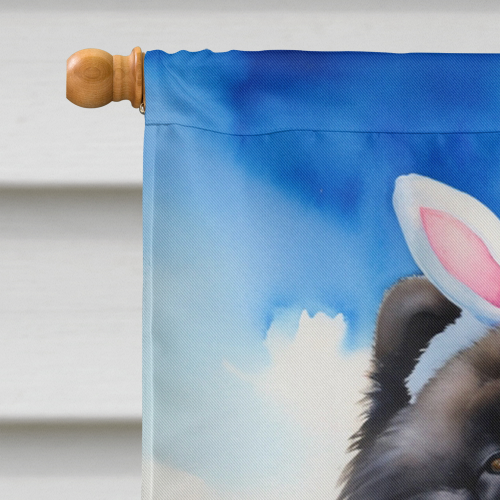 Chow Chow Easter Egg Hunt House Flag 28 in x 40 in