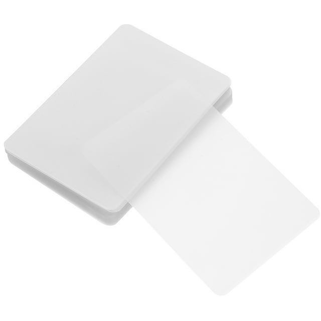 100pcs Self Adhesive Laminating Paper Peel and Stick Lamination Material Plastic Sheets Thermal Lamination Film for Photo Labels Documents