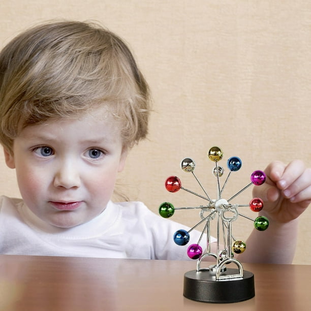 Juguetes y pasatiempos, Juguetes educativos, Imanes y juguetes magnéticos, Imanes y juguetes magnéticos, Juguete de escritorio de movimiento perpetuo, Bolas giratorias, Juguete de ciencia física, Bola