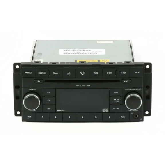 Restored 2008 Chrysler 20072008 Dodge AM FM Radio CD Player w Auxiliary P05064410AF RES (Refurbished)